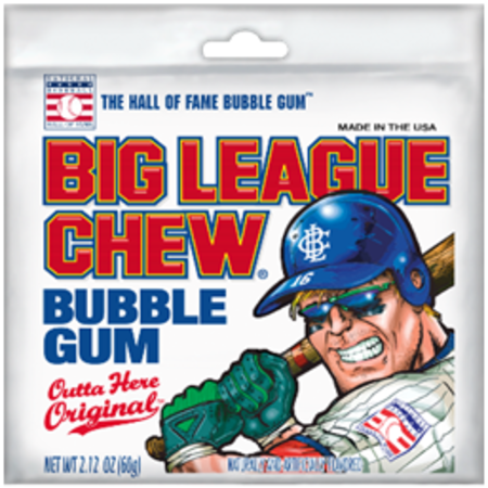 BIG LEAGUE CHEW Big League Chew Original 2.12 oz., PK108 66000